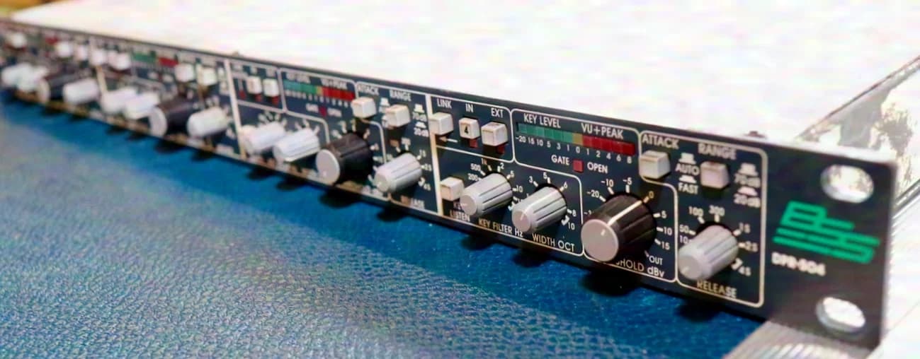 BSS Audio - DPR-504 - 4-Channel Noise Gate