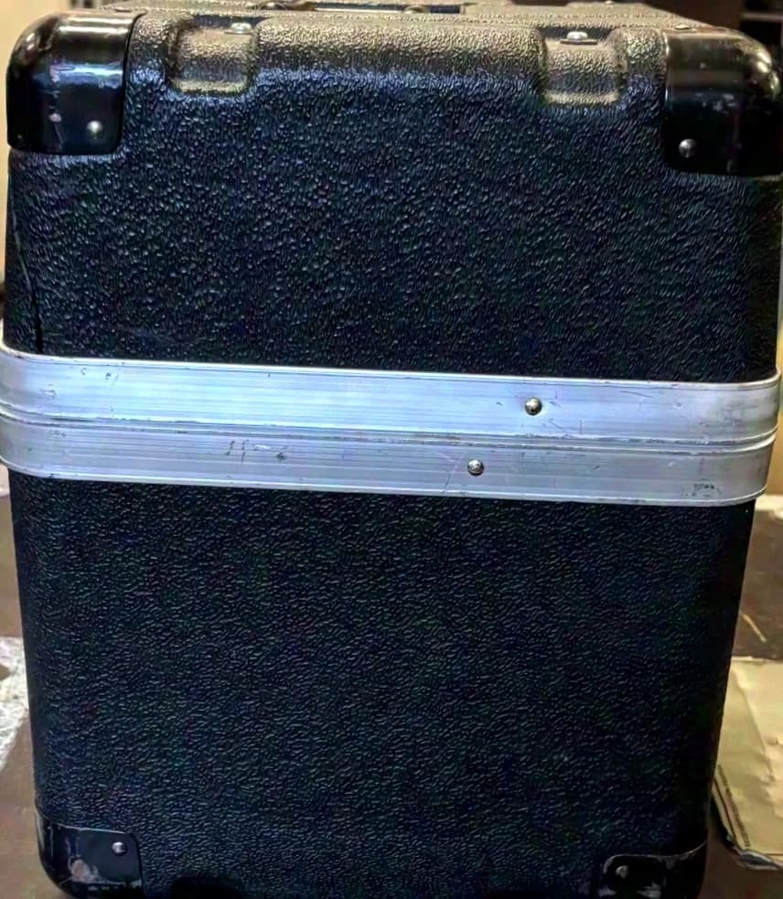 BSX plastic suitcase case for microphones
