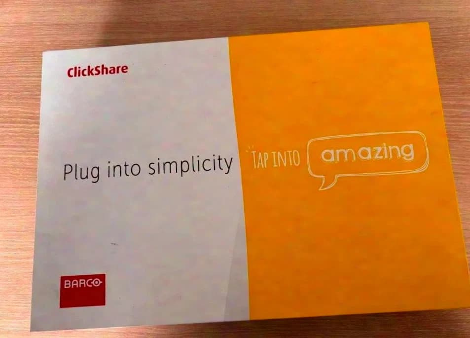 Barco ClickShare CSE-200+ presentation system incl. 2 Buttons