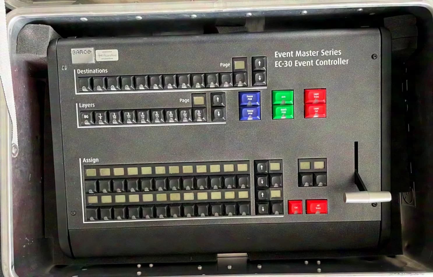 Barco Eventmaster EC-30 Console