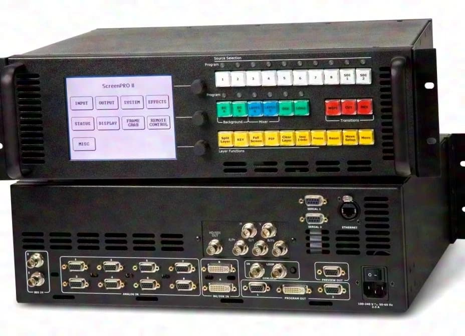 Barco Screen pro II HD Controller + Remote incl. Tally