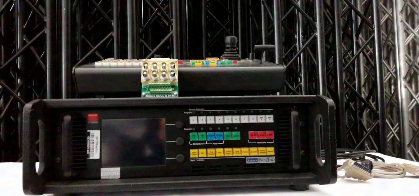 Barco Screen pro II HD Controller + Remote incl. Tally