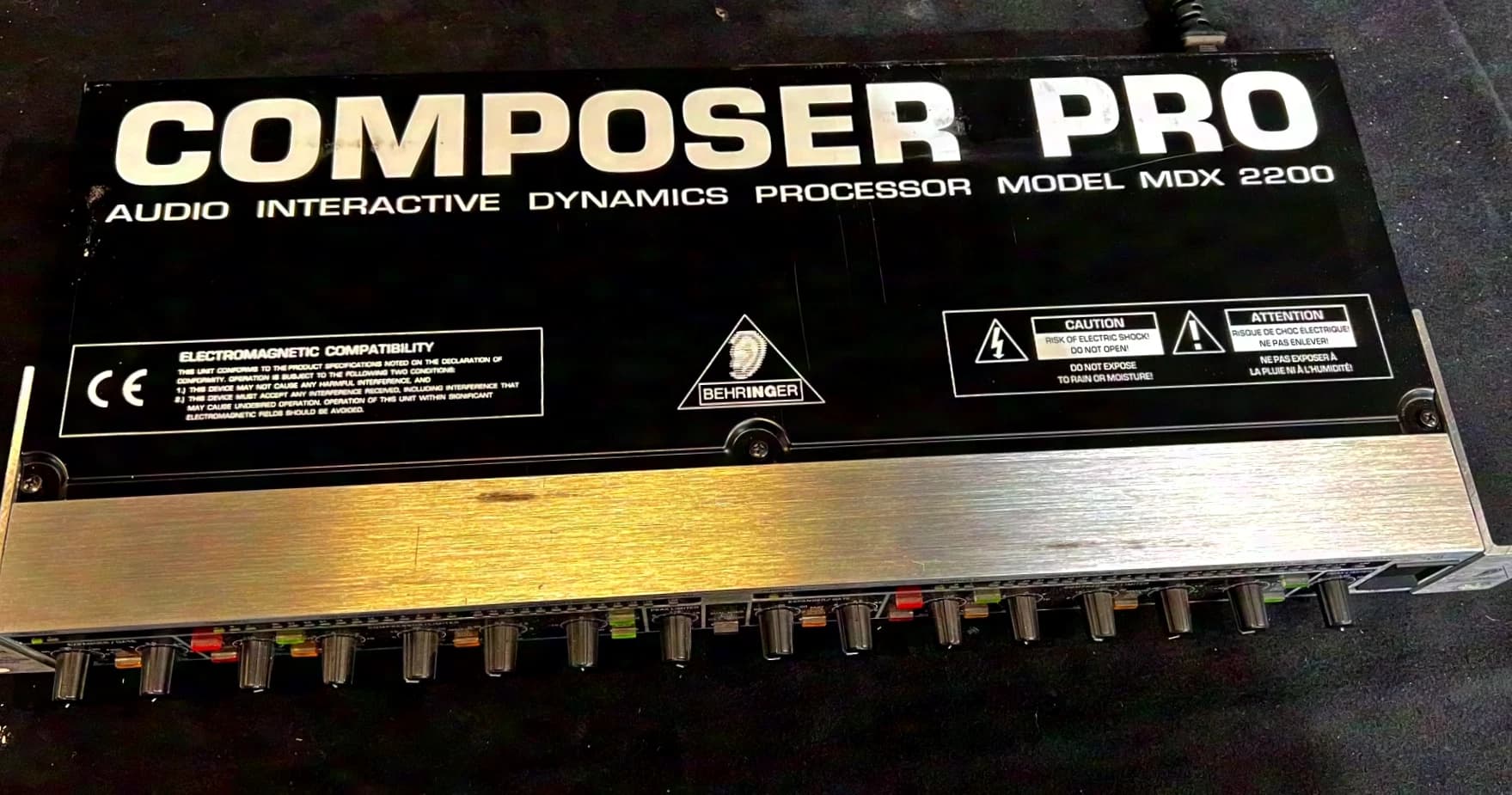 Behringer Composer Pro MDX 2200 2-Channel Expander/Gate/Compressor/Limiter