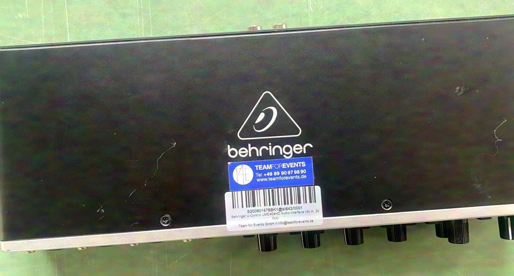Behringer U-PHORIA UMC404HD