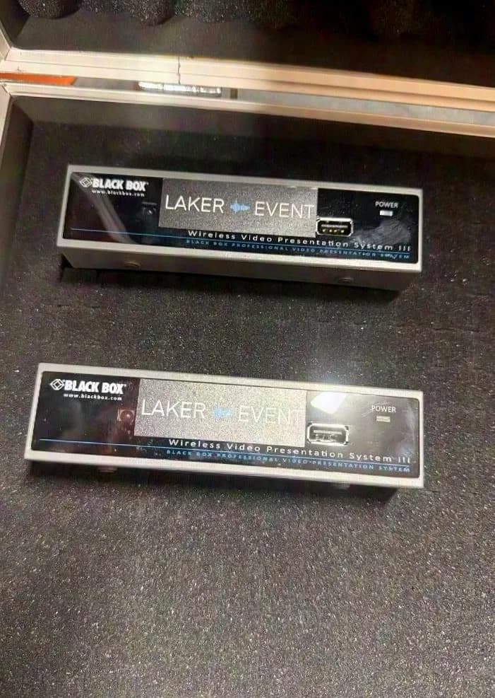 Black Box Wireless Video Presentation System III incl. Case