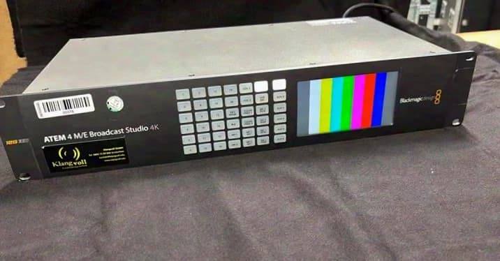 Blackmagic Design ATEM 4 M/E Broadcast Studio 4k