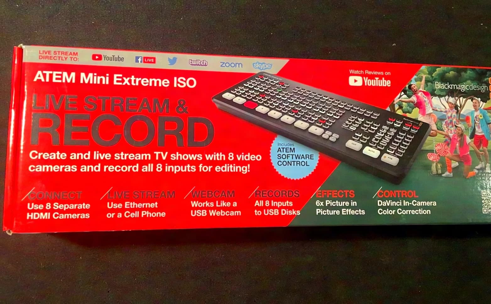 Blackmagic Design ATEM Mini Extreme ISO