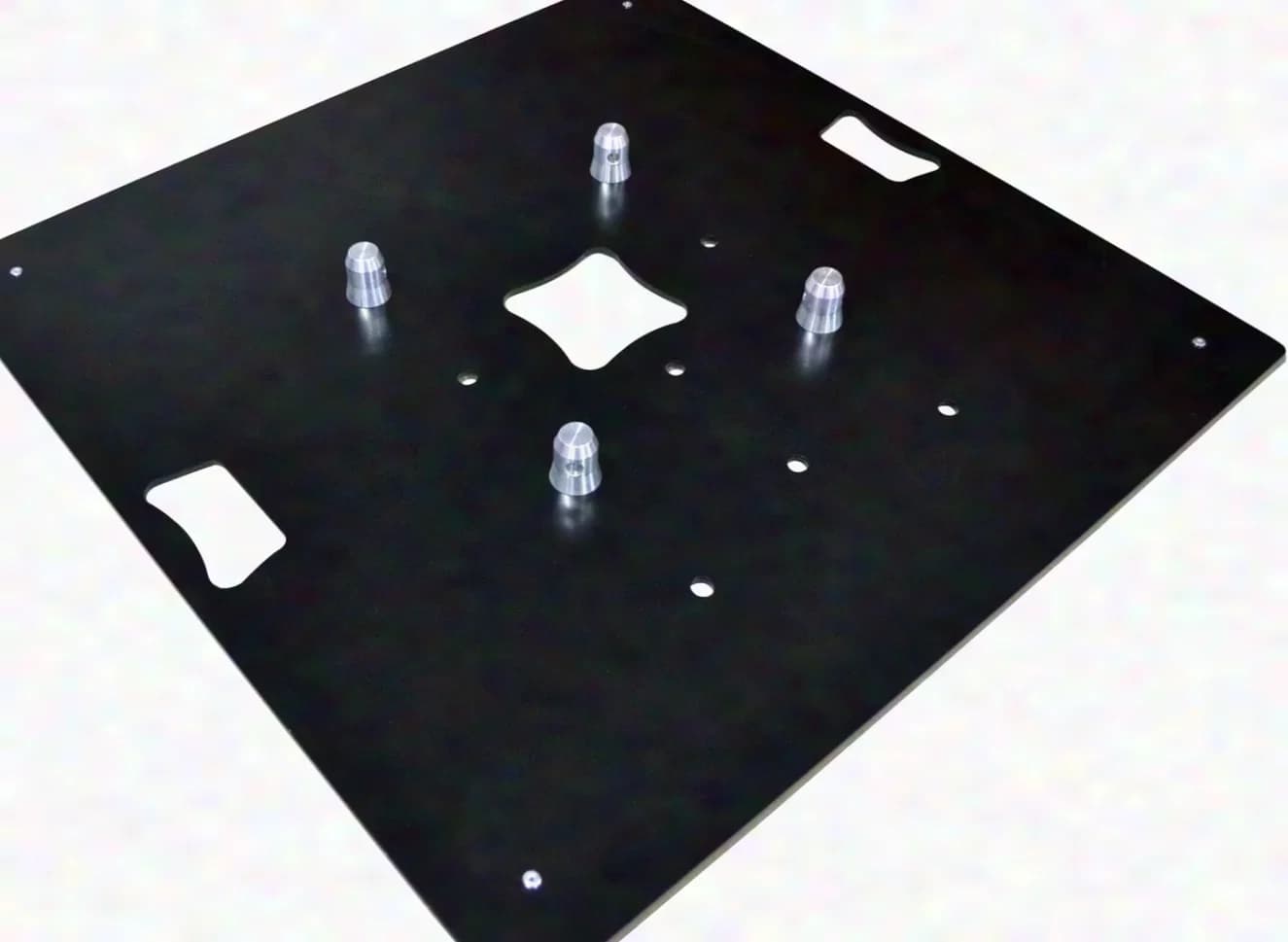 Bodenplatte24 Truss Base Plate 6 mm 80 x 80 cm 30 kg Powder-Coated