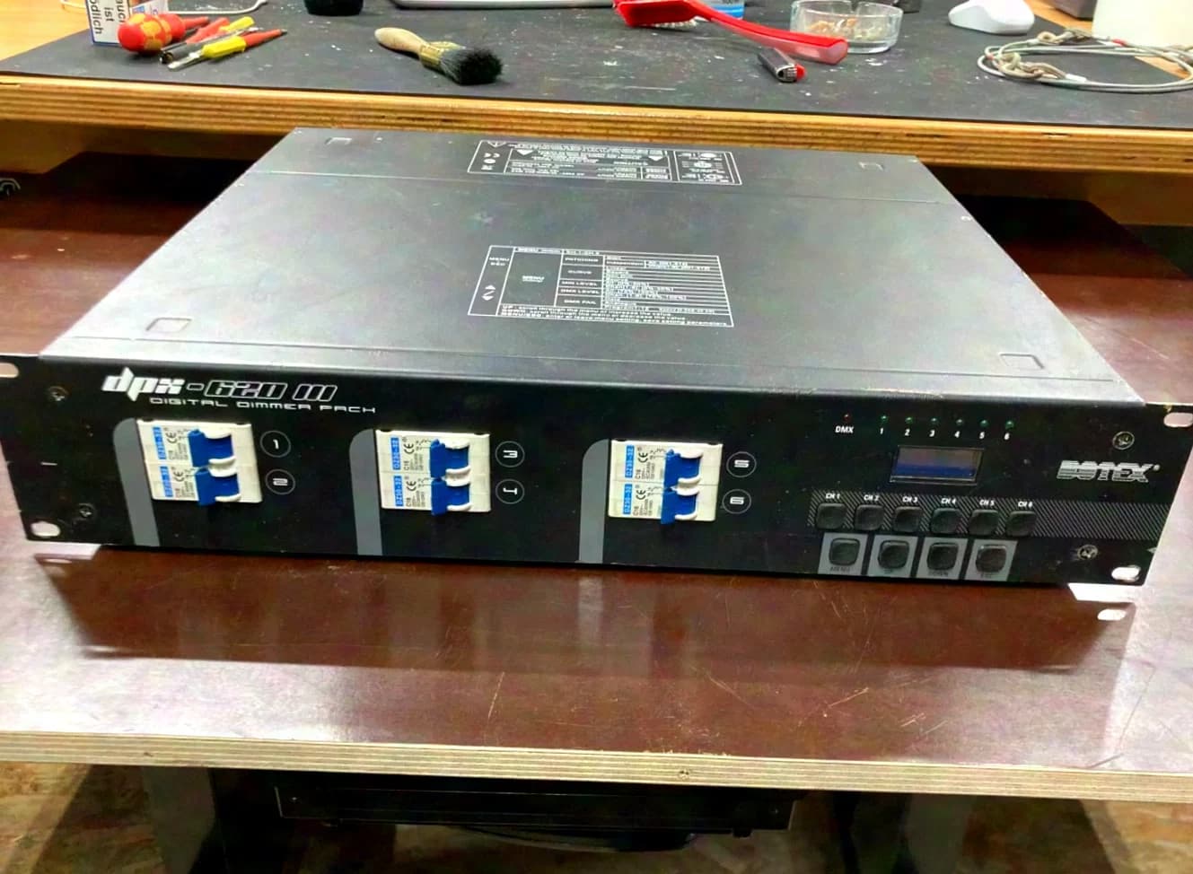 Botex DPX-620 III 6x3kW Dimmerpack