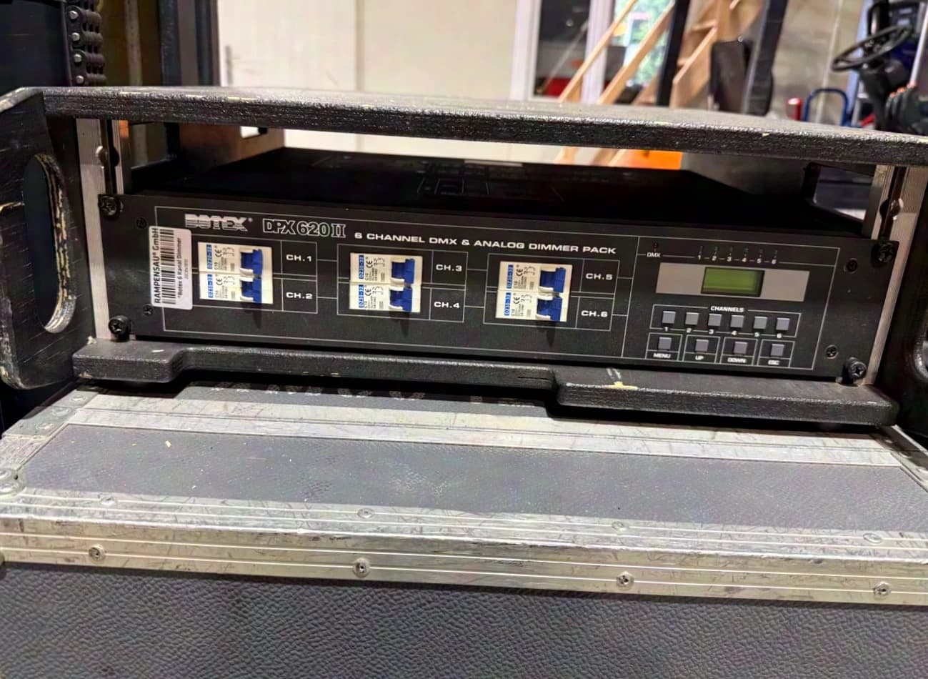 Botox DPX620 II 6-channel DMX and analog dimmer pack