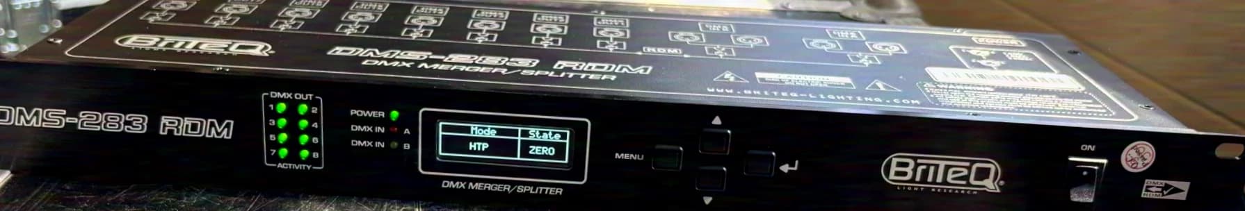 Briteq DMS - 283 RDM DMX Merger/Splitter