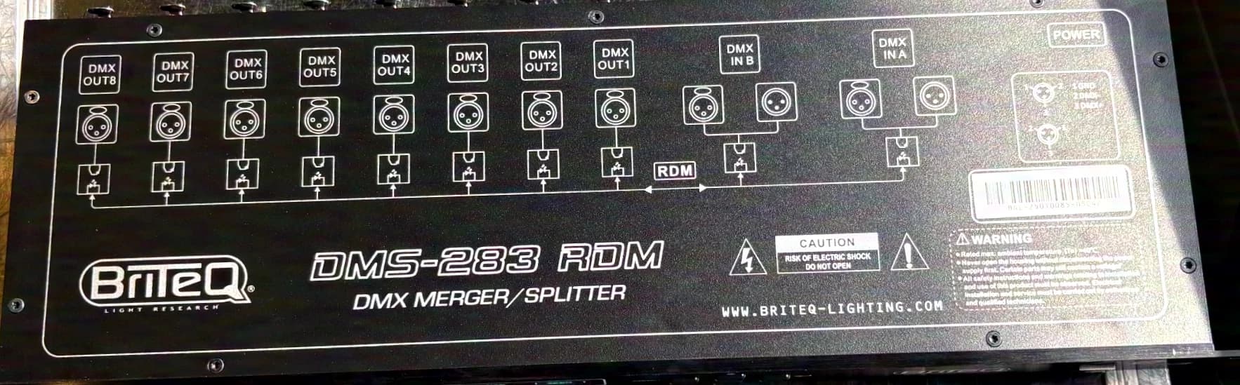 Briteq DMS - 283 RDM DMX Merger/Splitter