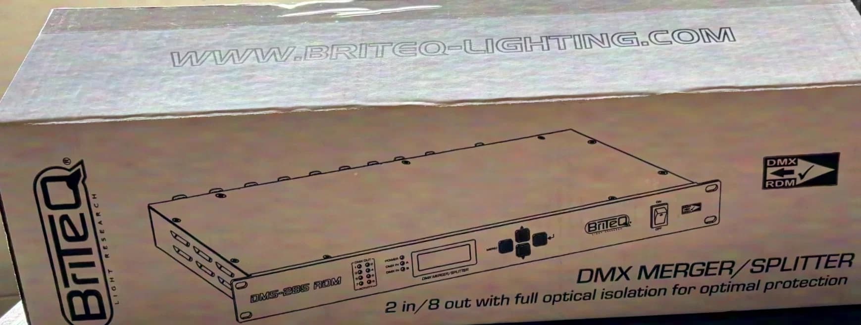Briteq DMS - 283 RDM DMX Merger/Splitter