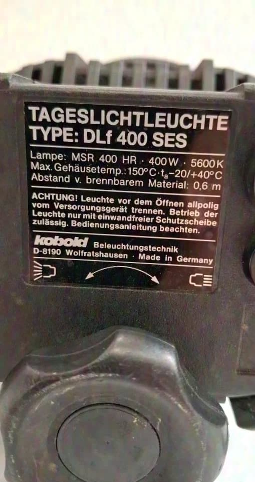 Bron Kobold 400W HMI DLF