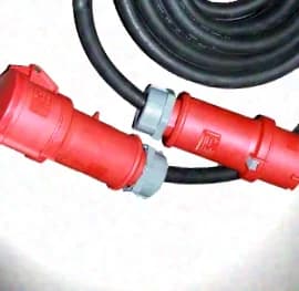 CEE 32A/400V 5x 6qmm 5-25 m