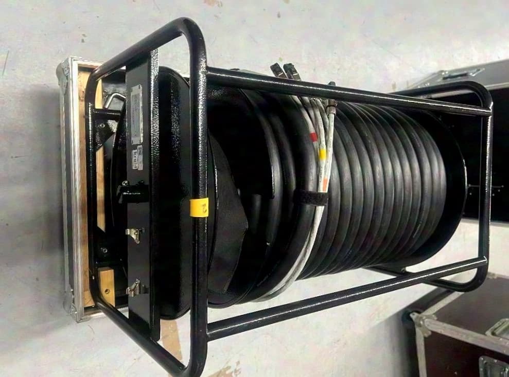 CONNEX 6 x CAT 6A 60m Multicore Drum Case