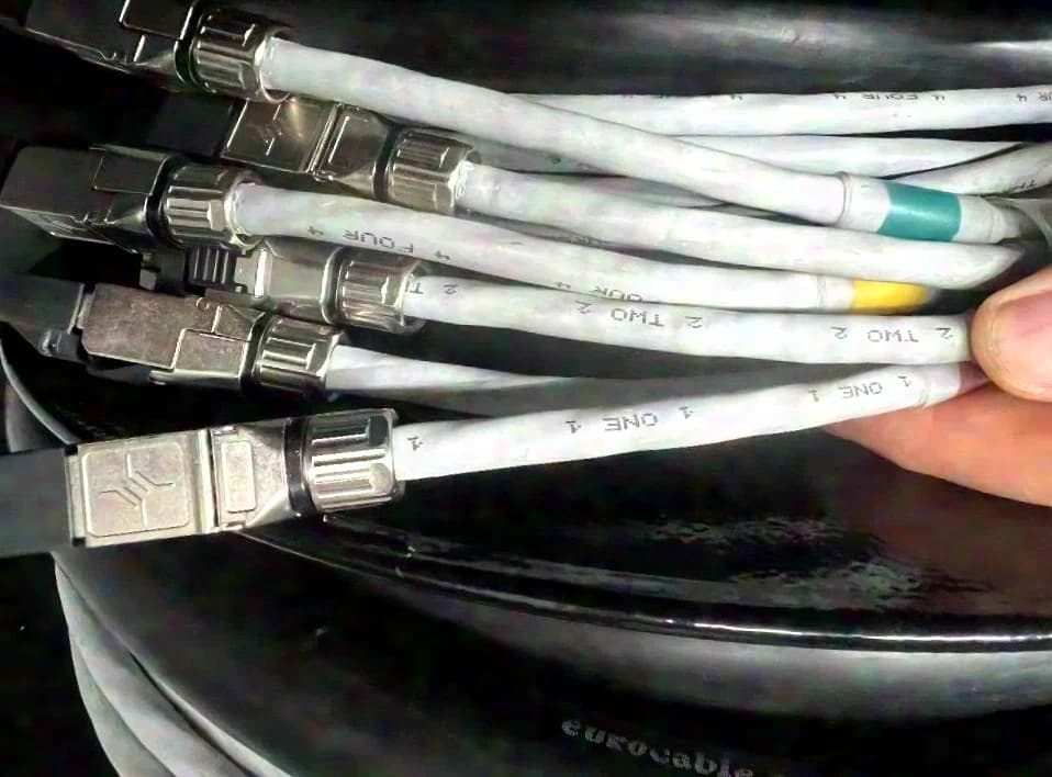 CONNEX 6 x CAT 6A 60m Multicore Drum Case