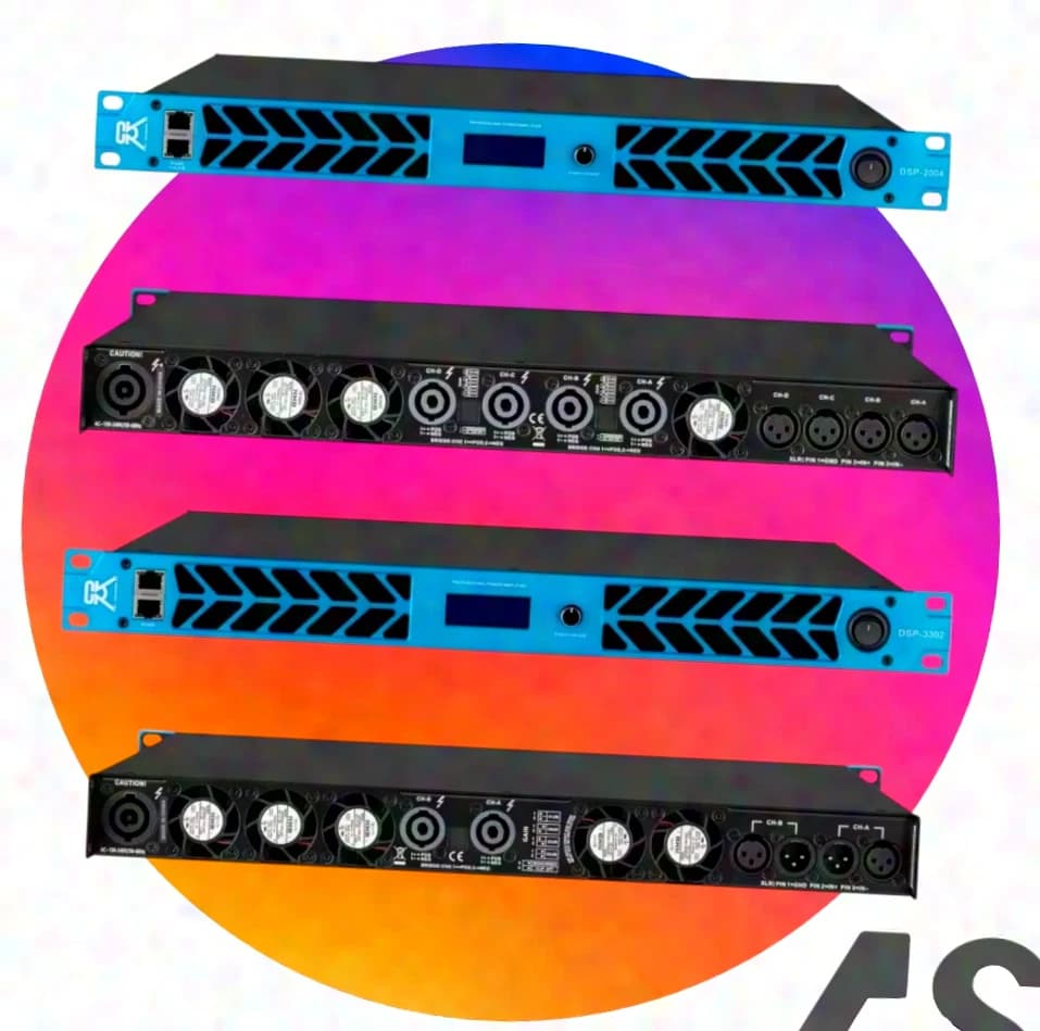 CVR Audio Amplifier PA Bass System Power Amplifiers