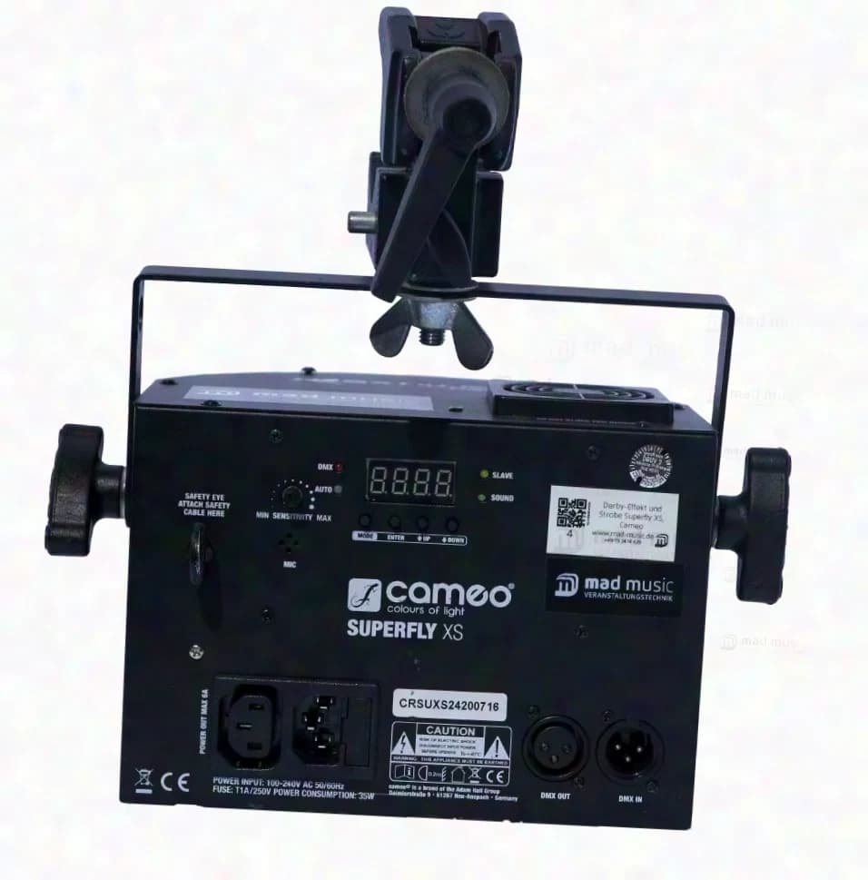 Cameo Superfly XS Derby Effect and Strobe