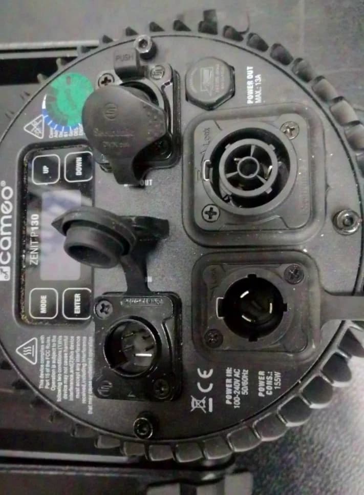 Cameo Zenit P130 (RGBW LED spotlight IP65)
