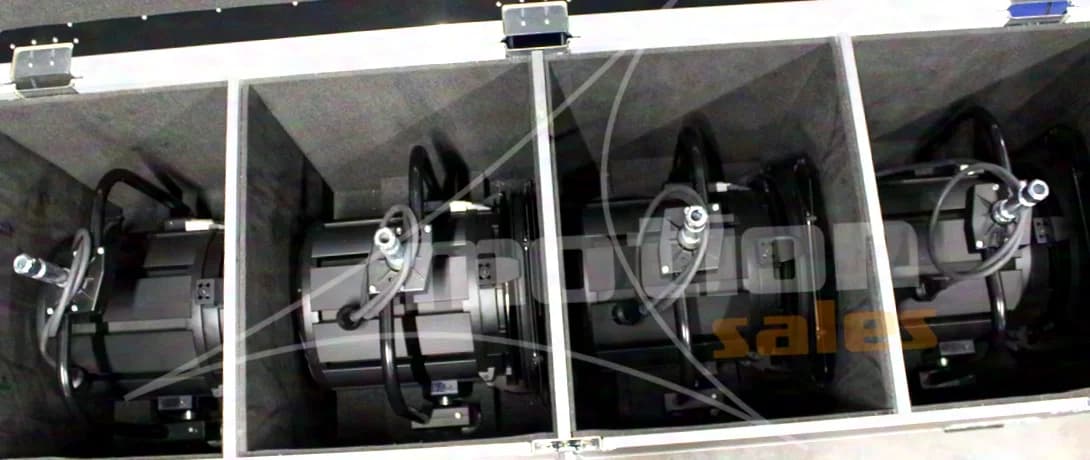 Case (4) Amptown for ARRI ST2 P.O. stepped lens