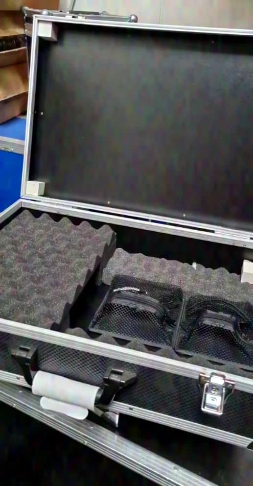Case Case/Flight case for projector and accessories, black, 580x410x160