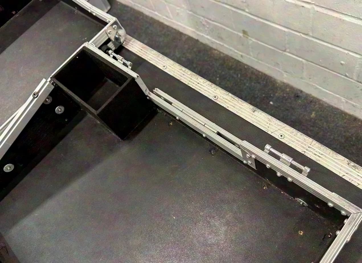 Case - Case - Lighting console case – removable lid with rack rails – 40*52*17