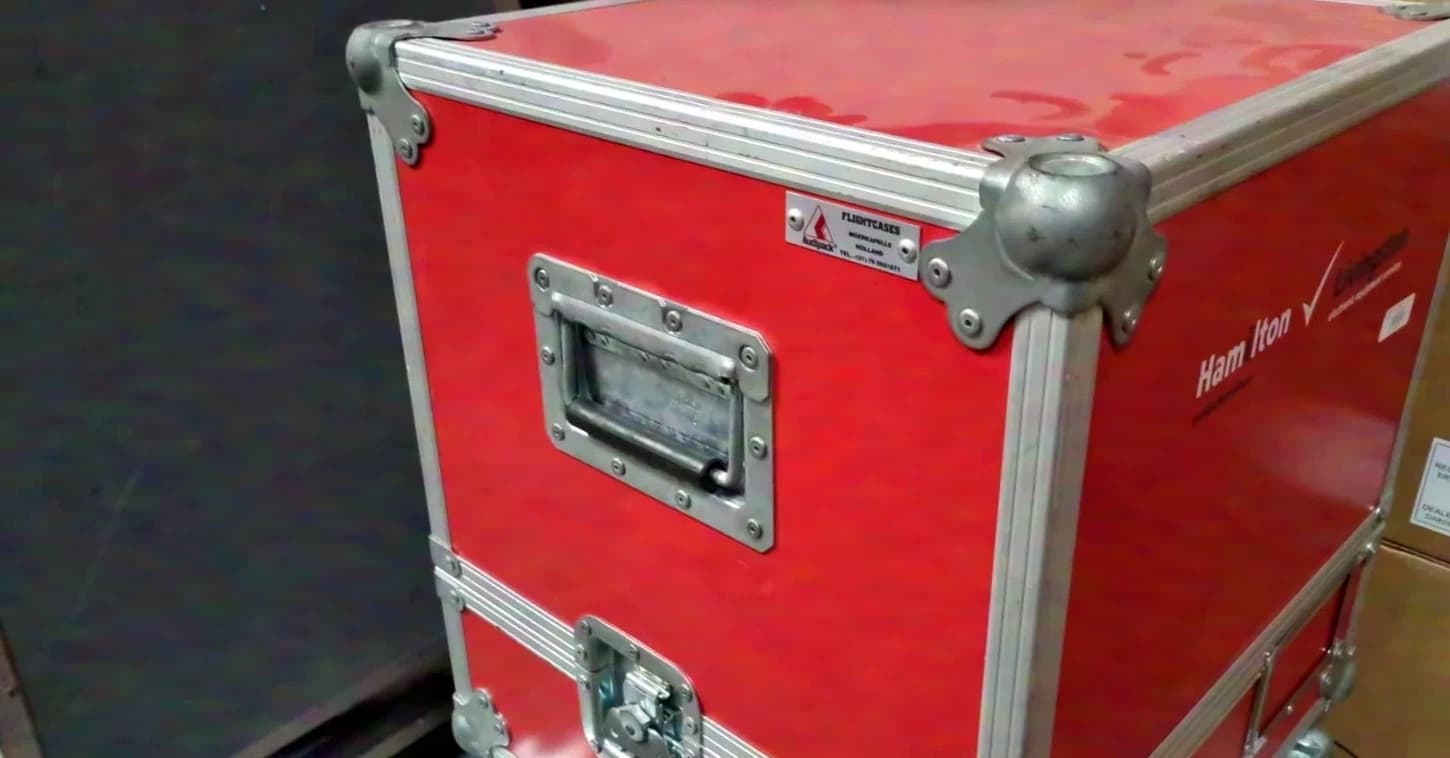 Case for projectors, red - 425x465x475