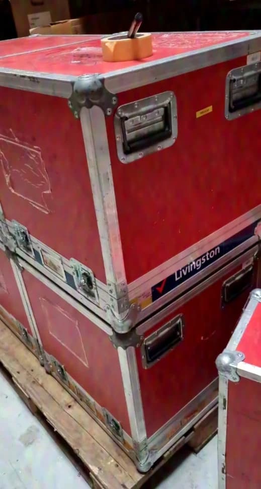 Case for projectors, Red - 570x570x550