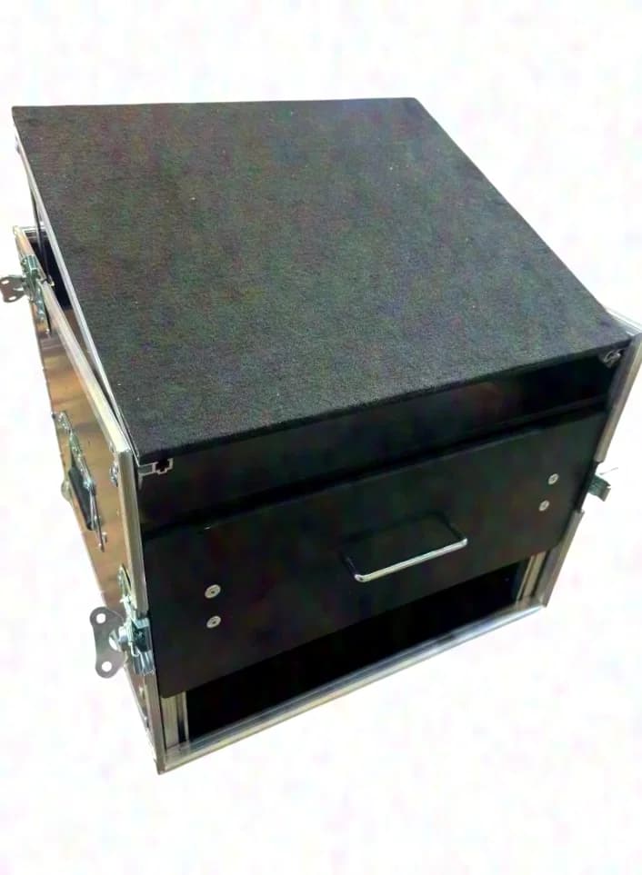 Casebase 2U + 3U Rack with Drawer and Angle Mechanism