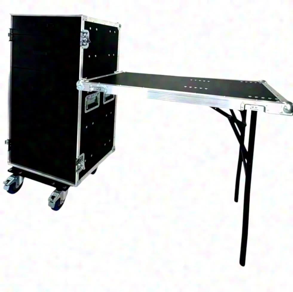 Casebase Microphone Stand – 5x Drawers + Table