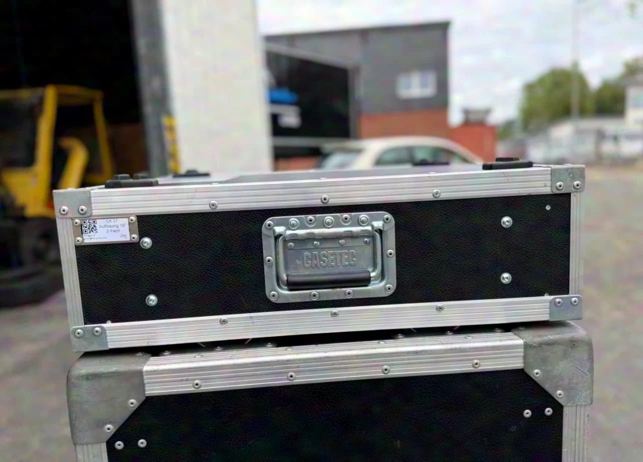 Casetec 19" Rack Top-Door Stacking Rack Sliding Door