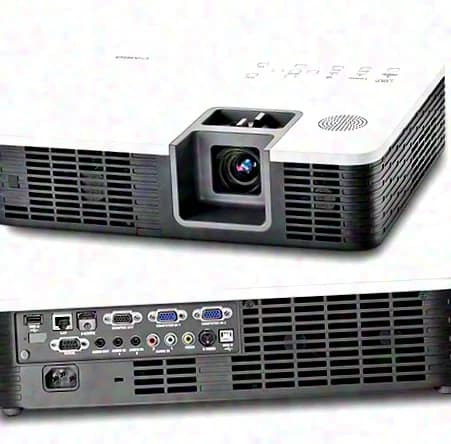Casio XJ-H2650 Laser Projector with 3500 ANSI-Lumens, operating time only 7% of the laser lifespan