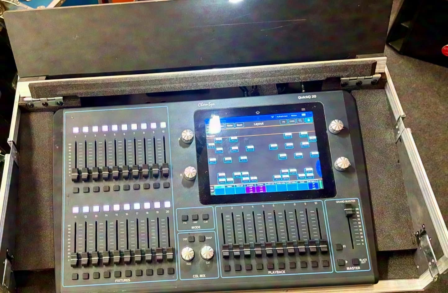 Chamsys QuickQ 20 incl. Case