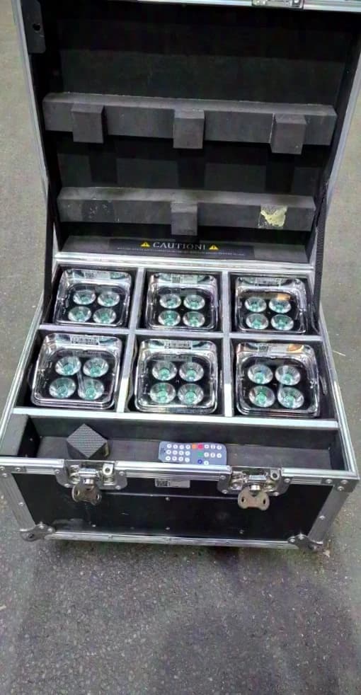 Chauvet WellFit in 6-unit case