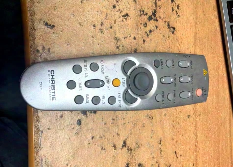 Christie Remote Control CXKY