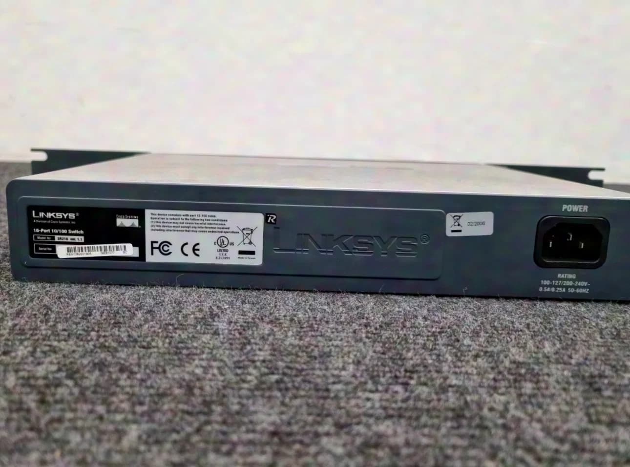 Cisco SR216 Switch