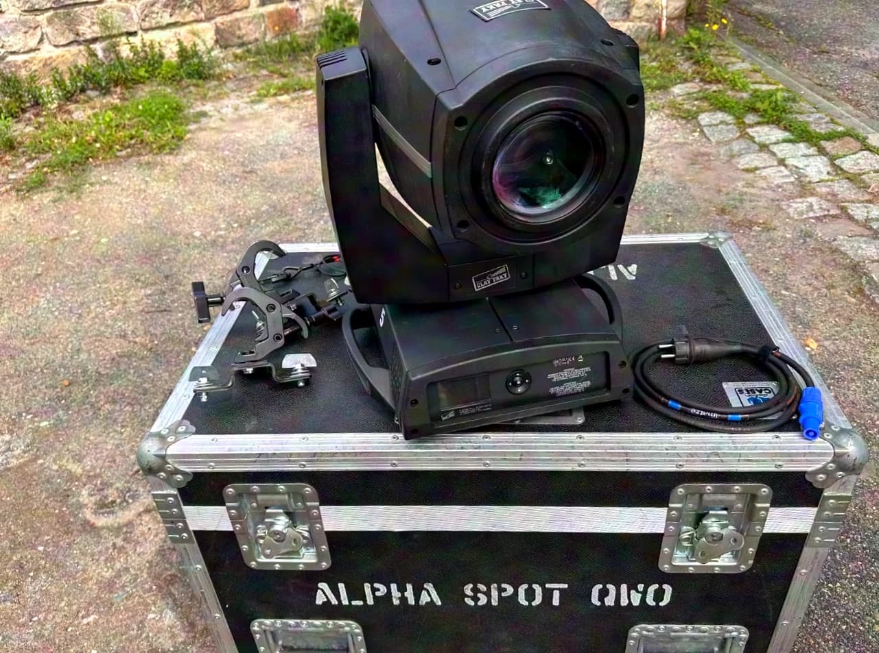 Clay Paky Alpha Spot QWO 800 ST incl. accessories