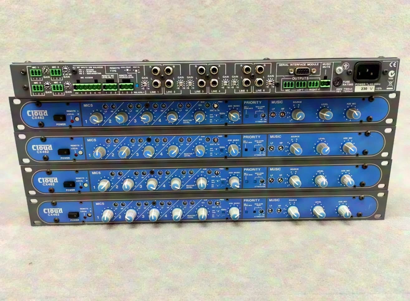 Cloud CX462 19" Mixer | Audio System Controller