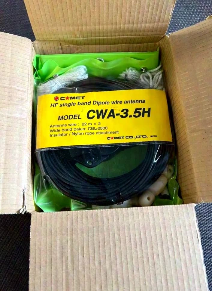 Comet HF single band Dipole wire antenna Model CWA-3.5h