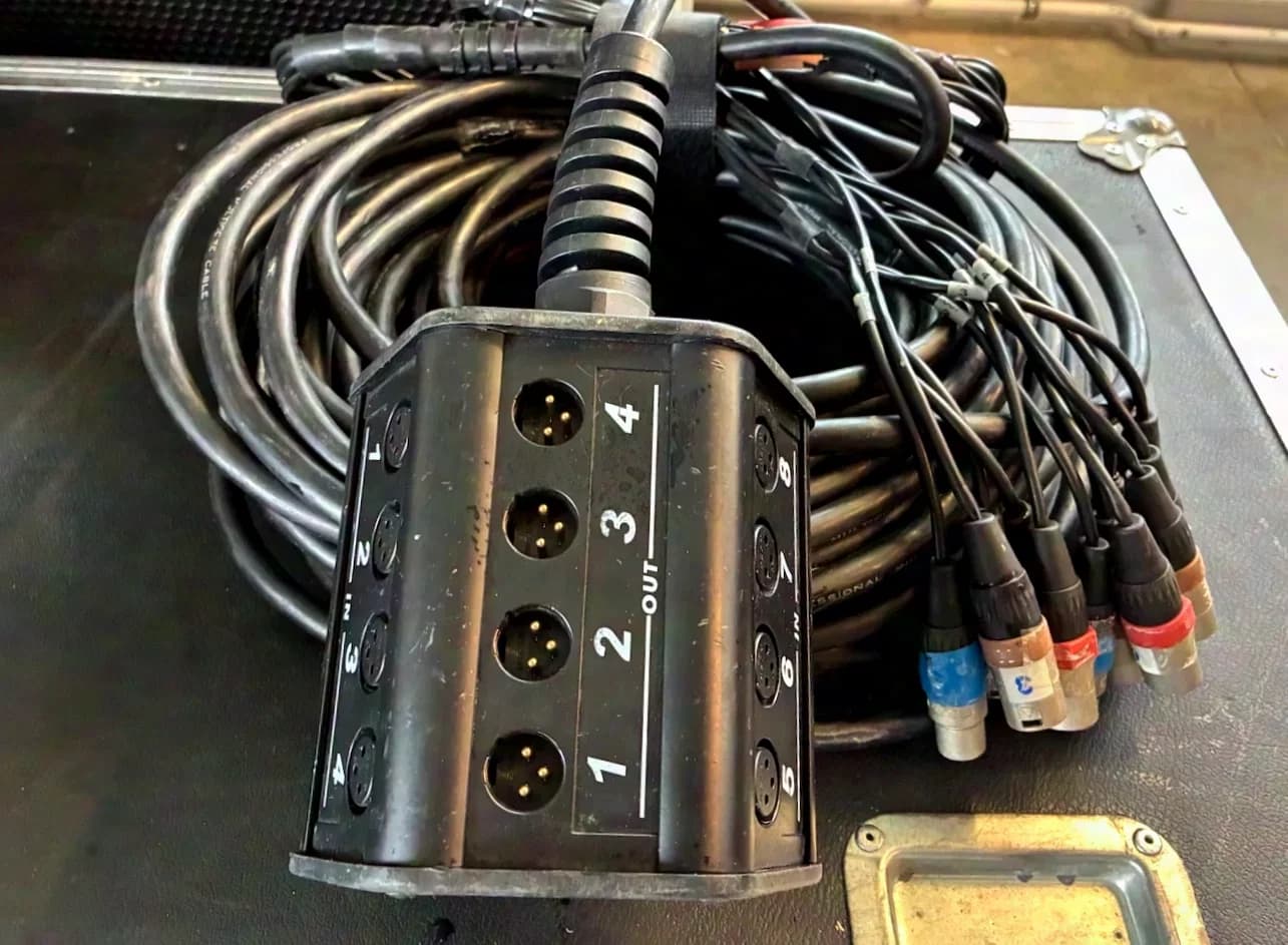 Cordial Multicore Sub Snake 8 in 4, 30m (Sommer, Klotz)