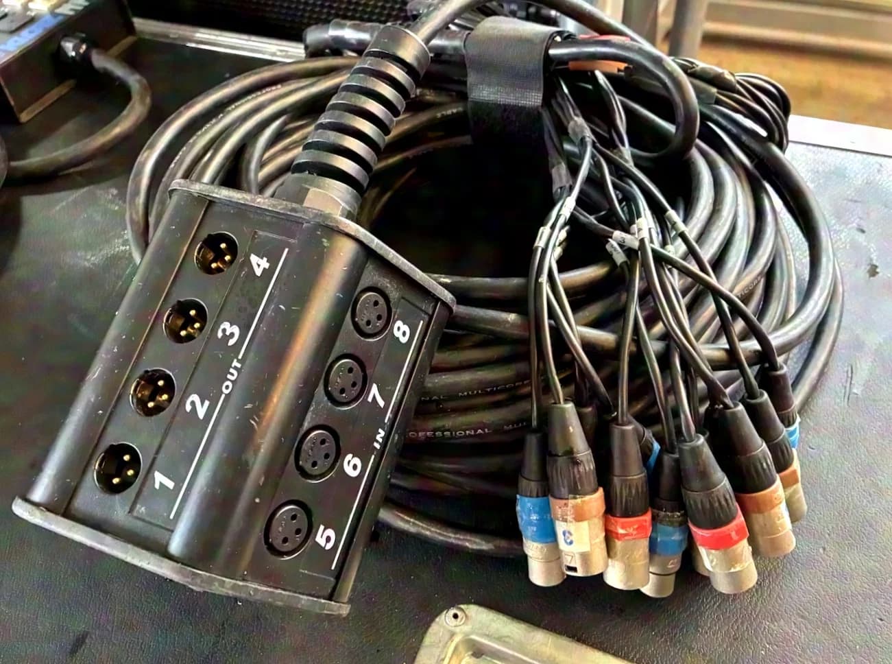 Cordial Multicore Sub Snake 8 in 4, 30m (Sommer, Klotz)