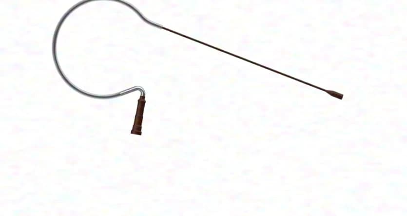 Countryman E6 Earset +Lemo 3 pin Connector - brown