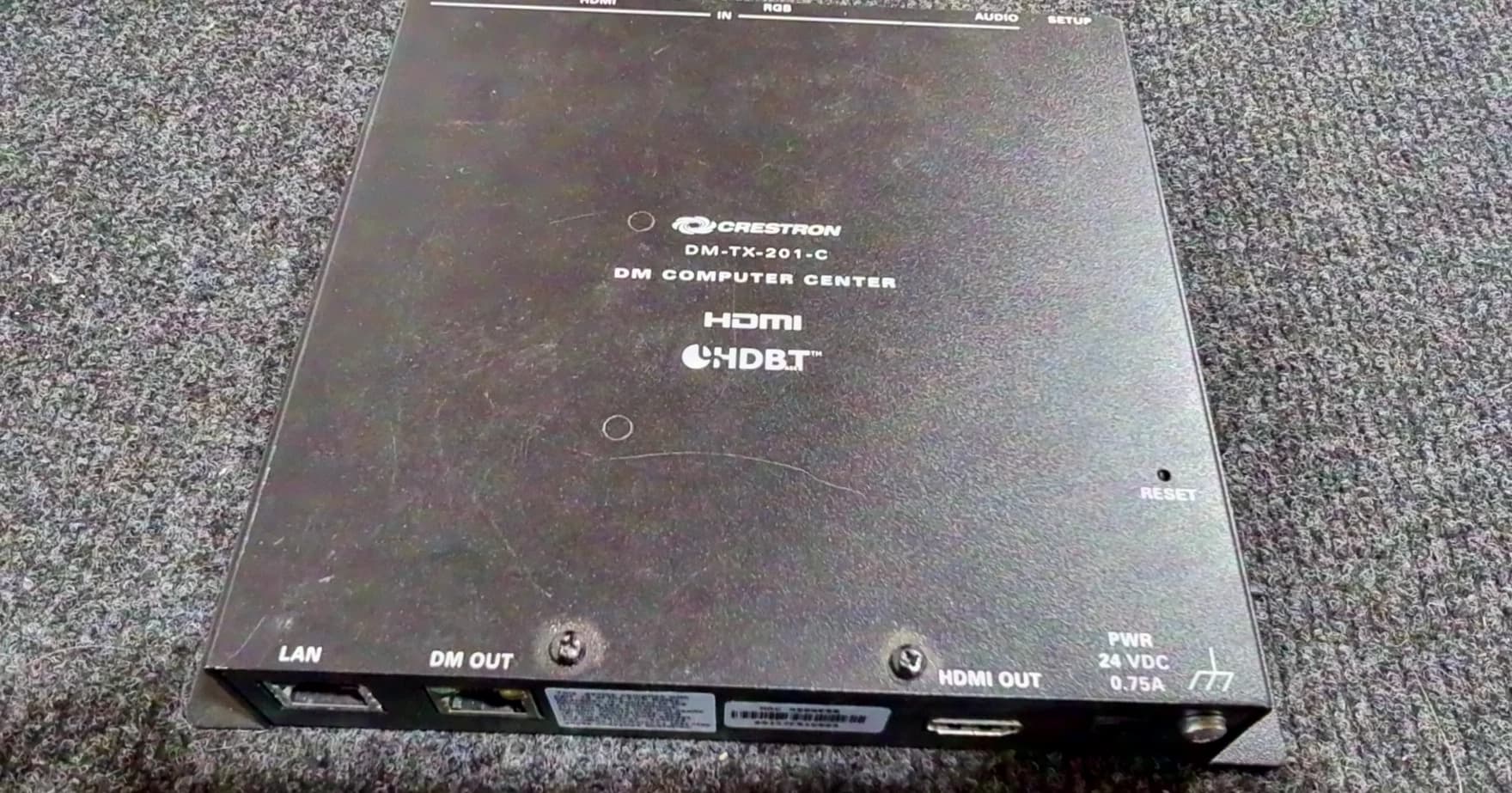 Crestron DM-TX-201-C 8G+ HDMI over CAT5e Transmitter