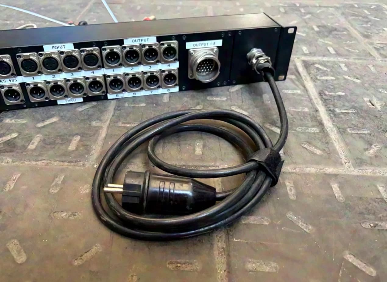 Custom Connection Panel 8-Channel DSP XTA dp448