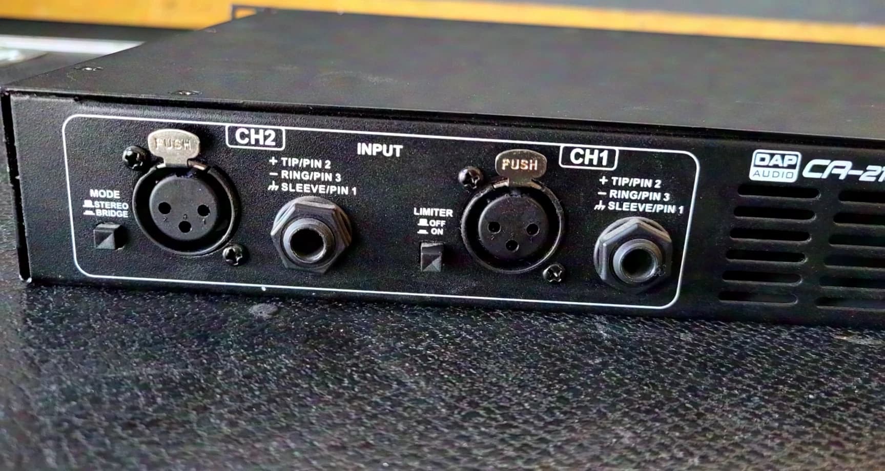 DAP Audio CA-2150 Compact 2-Channel Amplifier (2 x 150 W)