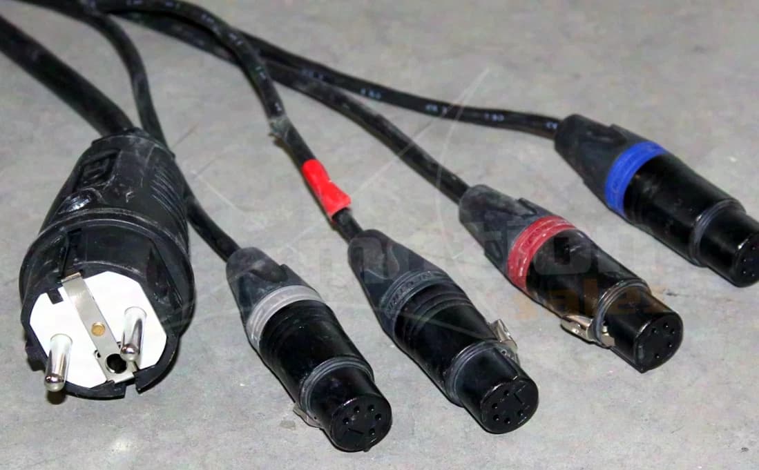 DMX AES/EBU Multicore 75m 4 Lines + Schuko (in Case)