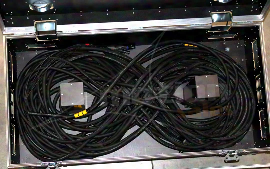 DMX AES/EBU Multicore 75m 4 Lines + Schuko (in Case)