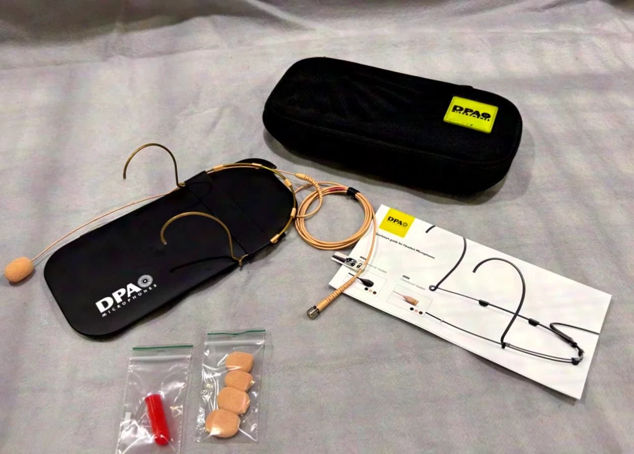 DPA 4088 Core+ Directional Headset, Beige, MicroLock New