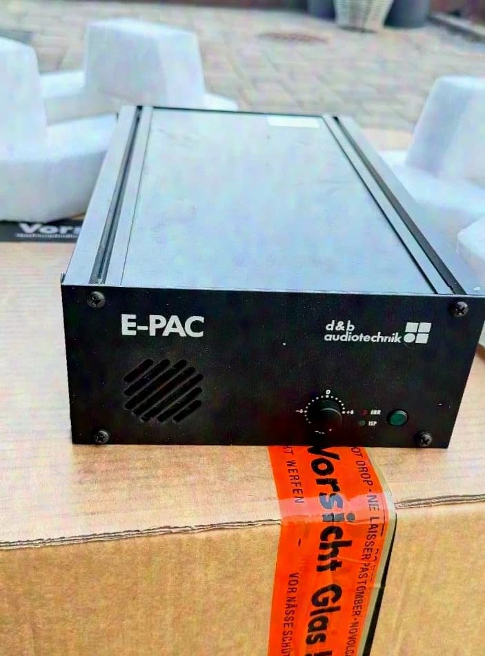 D&B Audiotechnik E-Pac as UVP warehouse find
